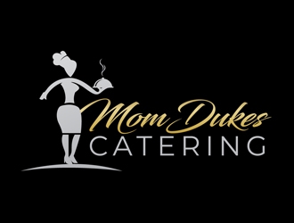 Mom Dukes Catering logo design by DreamLogoDesign