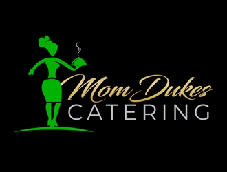 Mom Dukes Catering logo design by DreamLogoDesign