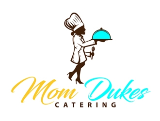 Mom Dukes Catering logo design by DreamLogoDesign