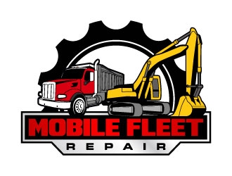 Mobile Fleet Repair logo design by daywalker