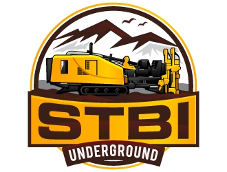 STBI underground logo design by SDLOGO