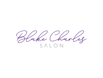 Blake Charles Salon logo design by ingepro