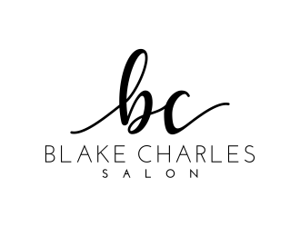 Blake Charles Salon logo design by pakNton
