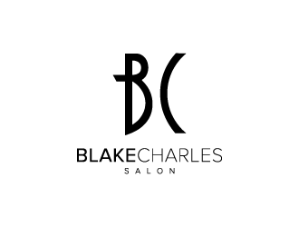 Blake Charles Salon logo design by denfransko