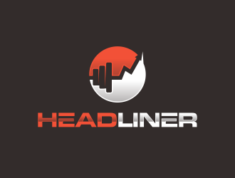 HEADLINER logo design by YONK