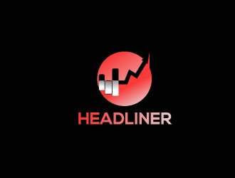 HEADLINER logo design by robiulrobin