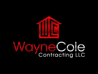Wayne Cole Contracting LLC logo design by pixalrahul