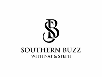 Southern Buzz with Nat & Steph logo design by menanagan