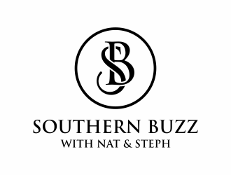 Southern Buzz with Nat & Steph logo design by menanagan