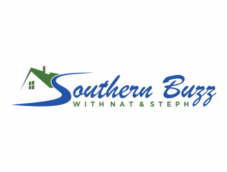 Southern Buzz with Nat & Steph logo design by menanagan