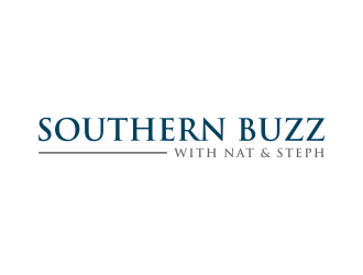 Southern Buzz with Nat & Steph logo design by p0peye