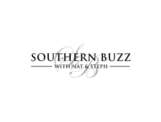 Southern Buzz with Nat & Steph logo design by johana