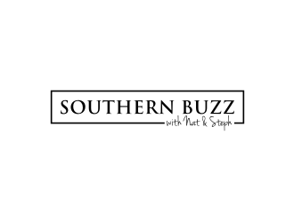 Southern Buzz with Nat & Steph logo design by johana