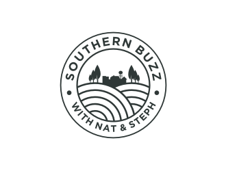 Southern Buzz with Nat & Steph logo design by hopee