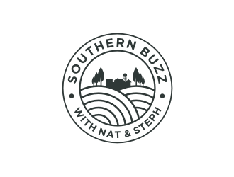 Southern Buzz with Nat & Steph logo design by hopee