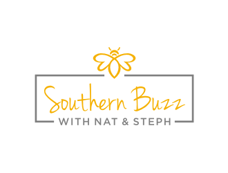 Southern Buzz with Nat & Steph logo design by nurul_rizkon