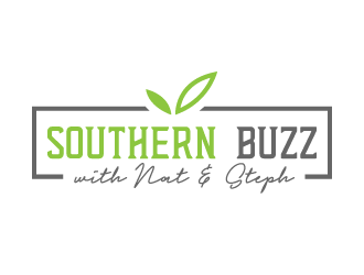 Southern Buzz with Nat & Steph logo design by akilis13