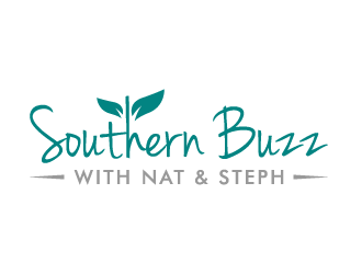 Southern Buzz with Nat & Steph logo design by akilis13