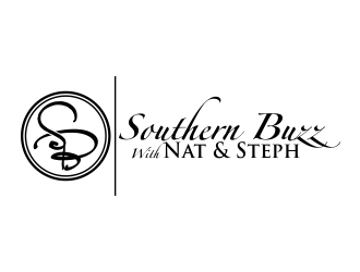 Southern Buzz with Nat & Steph logo design by Gwerth