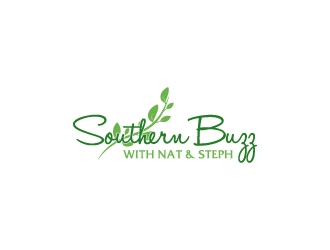 Southern Buzz with Nat & Steph logo design by AamirKhan