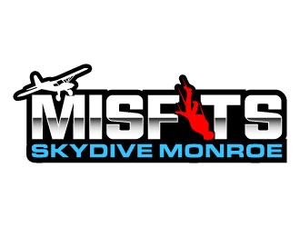 Misfits-Skydive Monroe logo design by daywalker