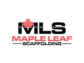 Maple Leaf Scaffolding logo design by qqdesigns