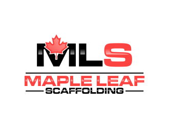 Maple Leaf Scaffolding logo design by qqdesigns