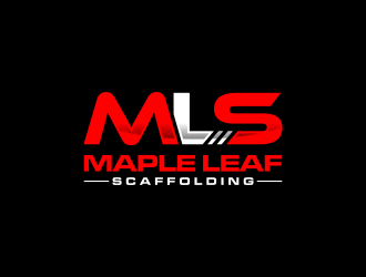 Maple Leaf Scaffolding logo design by RIANW