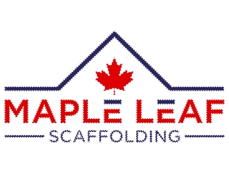 Maple Leaf Scaffolding logo design by aryamaity