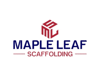 Maple Leaf Scaffolding logo design by aryamaity