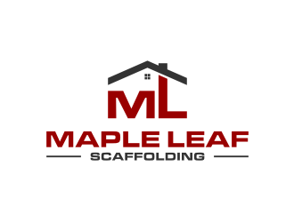 Maple Leaf Scaffolding logo design by Gravity