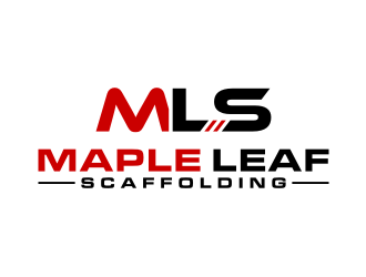 Maple Leaf Scaffolding logo design by nurul_rizkon