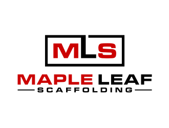 Maple Leaf Scaffolding logo design by nurul_rizkon