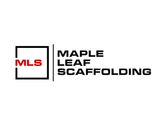 Maple Leaf Scaffolding logo design by nurul_rizkon
