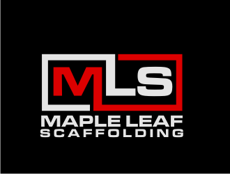 Maple Leaf Scaffolding logo design by BintangDesign