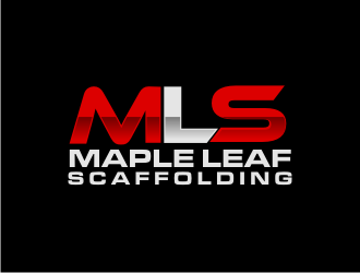 Maple Leaf Scaffolding logo design by BintangDesign