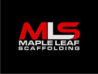 Maple Leaf Scaffolding logo design by BintangDesign