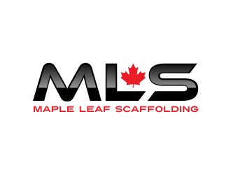 Maple Leaf Scaffolding logo design by AisRafa