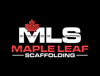 Maple Leaf Scaffolding logo design by qqdesigns