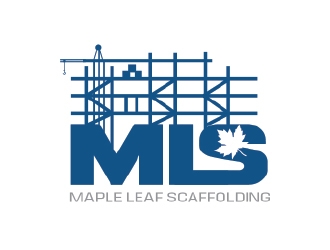 Maple Leaf Scaffolding logo design by KreativeLogos