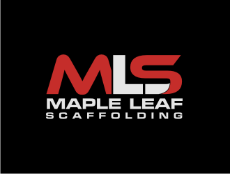 Maple Leaf Scaffolding logo design by BintangDesign