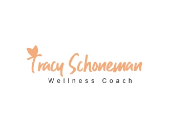 Tracy Schoneman Wellness Coach logo design by heba