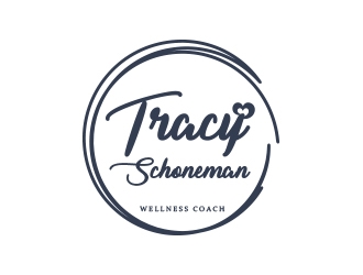 Tracy Schoneman Wellness Coach logo design by heba