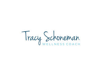 Tracy Schoneman Wellness Coach logo design by Susanti