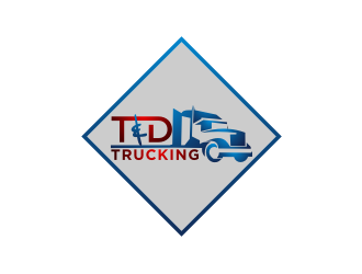 T&D Trucking logo design by cecentilan