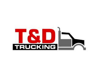 T&D Trucking logo design by ingepro