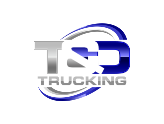 T&D Trucking logo design by ProfessionalRoy