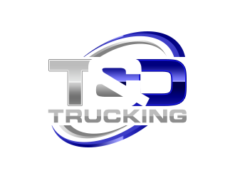 T&D Trucking logo design by ProfessionalRoy