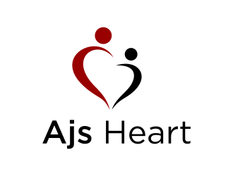 AJs Heart logo design by p0peye