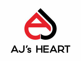 AJs Heart logo design by Realistis